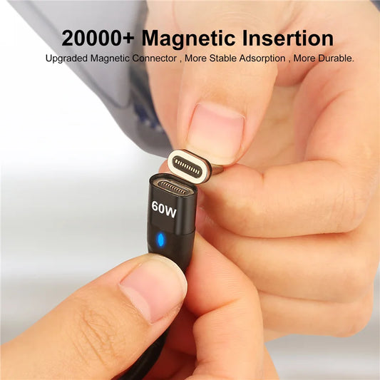 Magnetic 3-In-1 Fast Charging Cable
